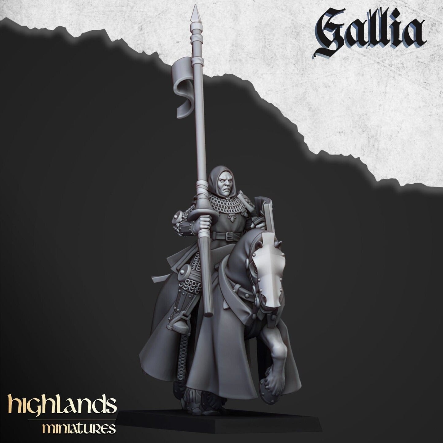 Young Knights of Gallia | Gallia Army Collection | Highland Miniatures