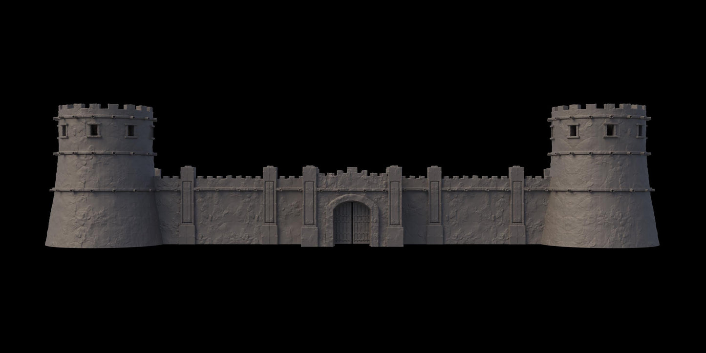 Modular Desert Arab Fort | North African & Middle Eastern Wargaming Terrain | MTG Terrain & Scenery