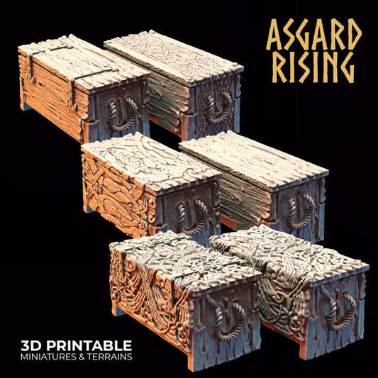 Treasure Chests / Footlockers for wargaming