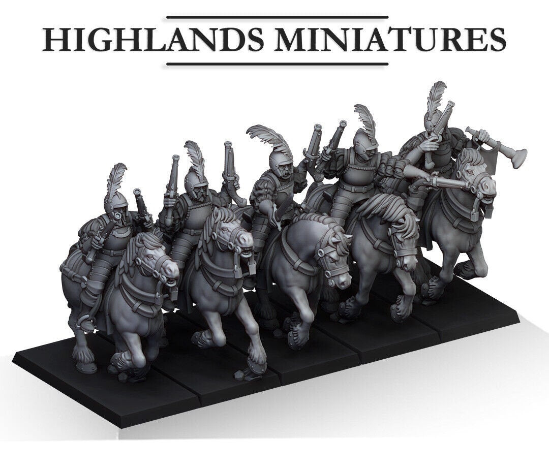 Sunland Imperial Pistoleers | Sunland Army Collection | Highland Miniatures