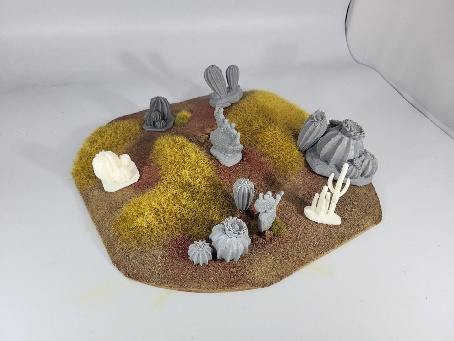 Giant Cacti Scatter Terrain | Desert Wargaming Scenery | Admiral Apocalypse