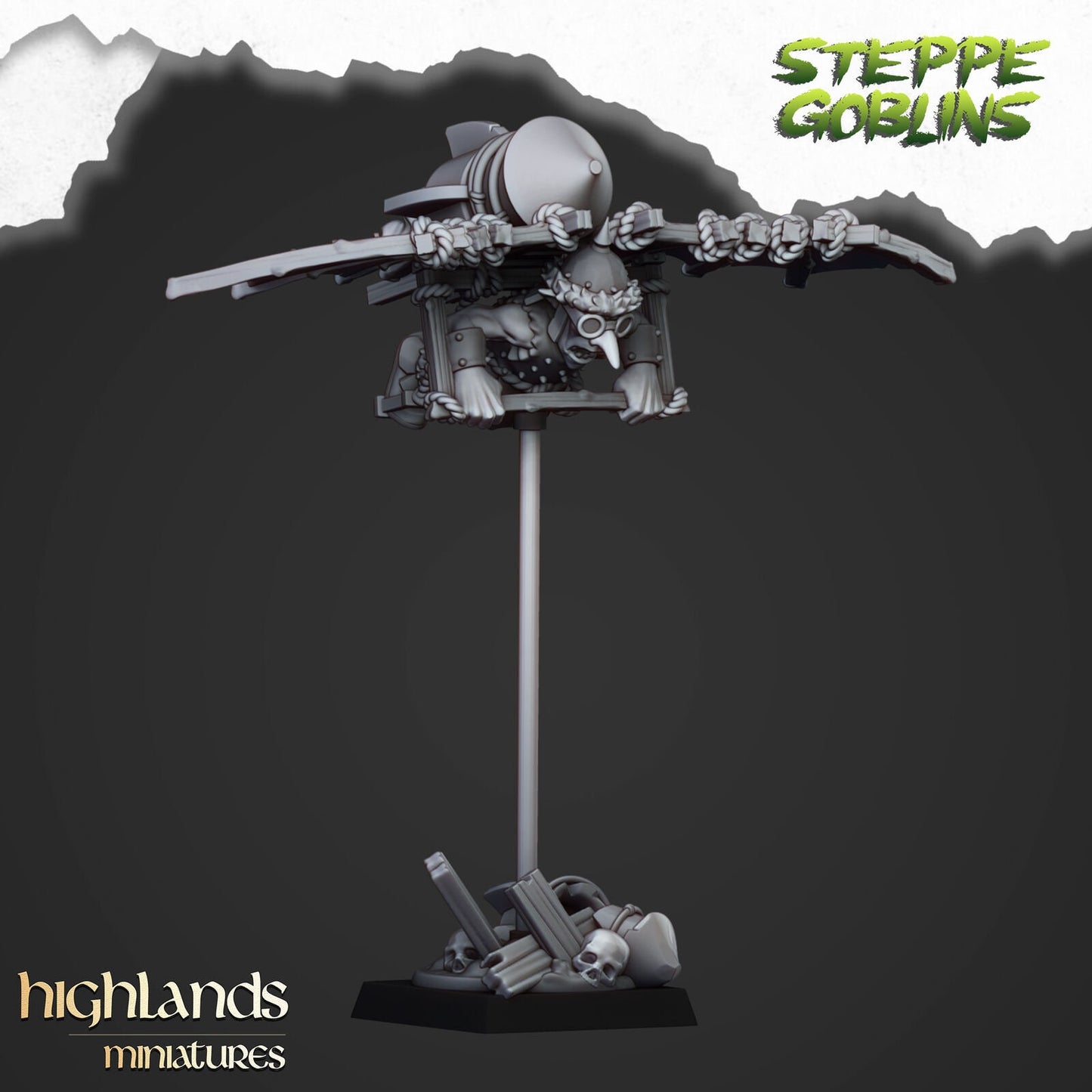 Steppe Goblin Flyer Launch Platform – Orc & Goblin War Machine