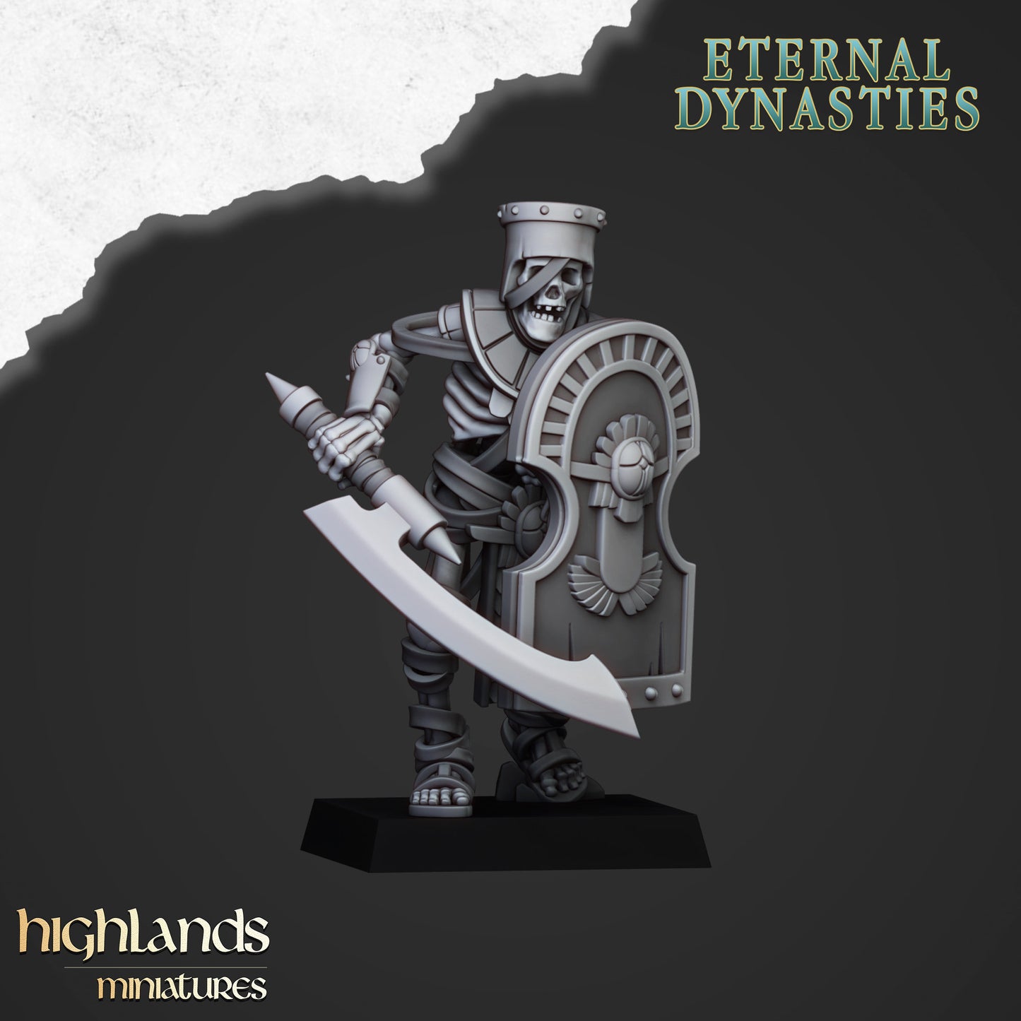 Eternal Dynasties Ancient Guard Warriors | Eternal Dynasties Army Collection | Highland Miniatures