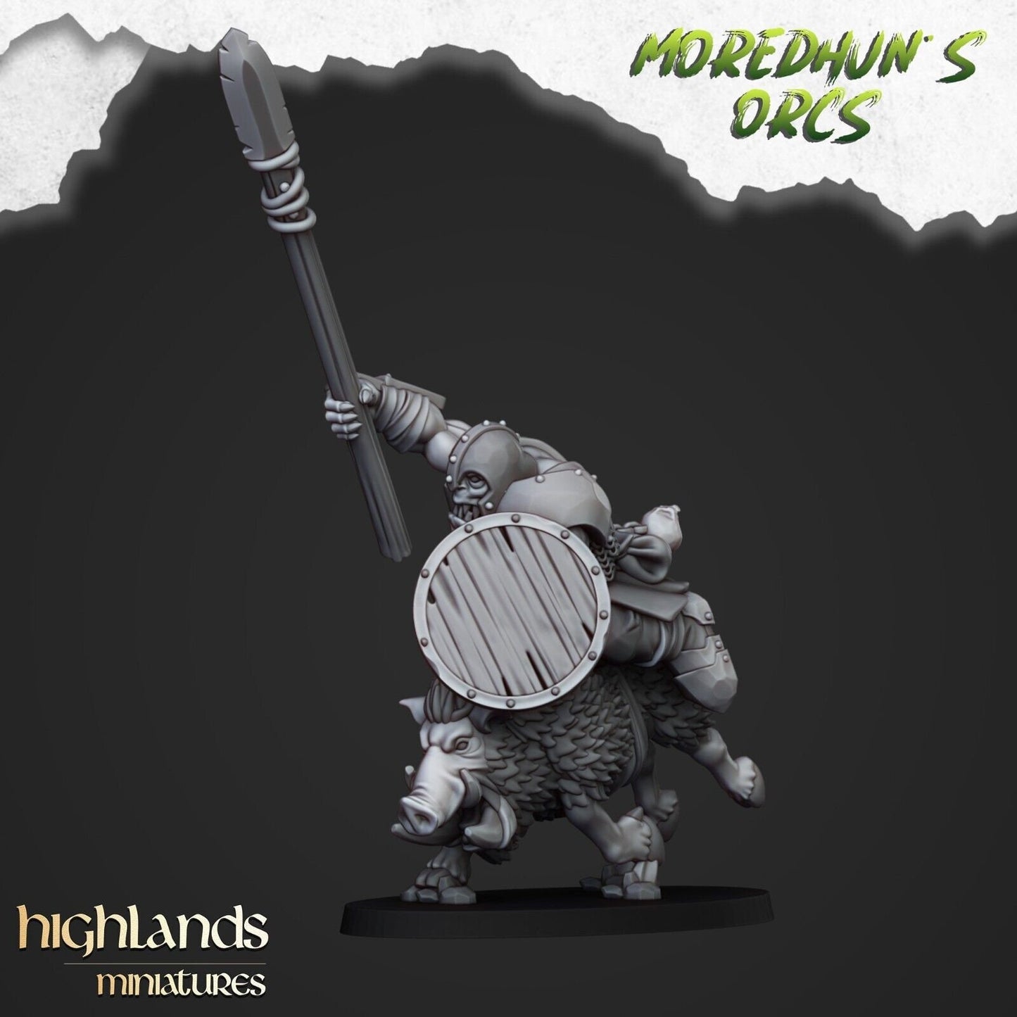 Moredhun's Orc Boar Boys – Mounted Spear Cavalry