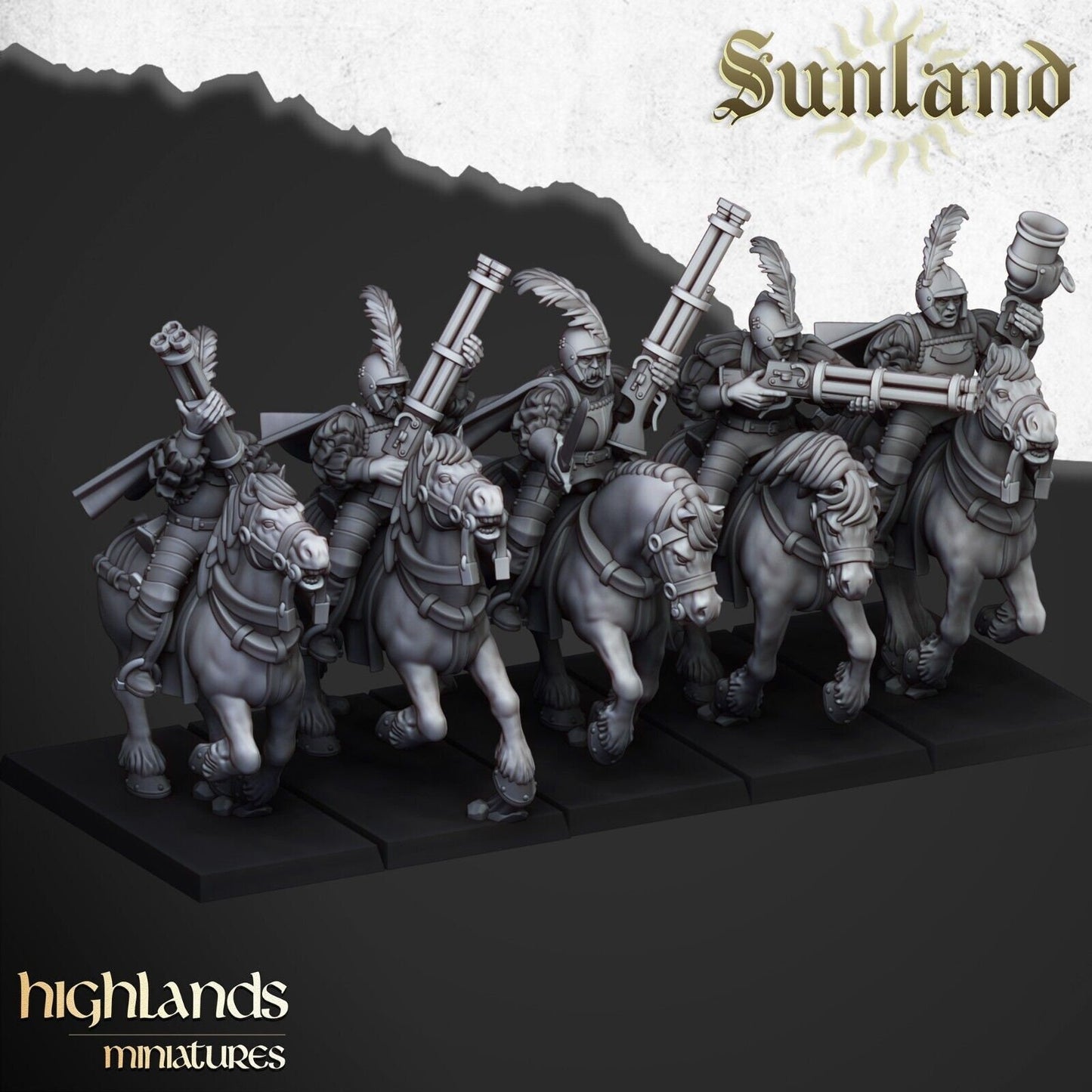 Sunland Imperial Pistoleers | Sunland Army Collection | Highland Miniatures