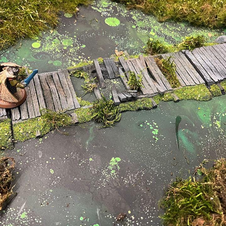 Modular Road Sections | WW1 WW2 Fantasy & Sci-Fi Wargaming Terrain | MTG Terrain & Scenery