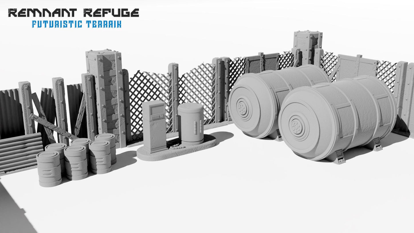 Remnant Refuge | Sci-Fi & Post-Apocalypse Wasteland Terrain | MTG Terrain & Scenery