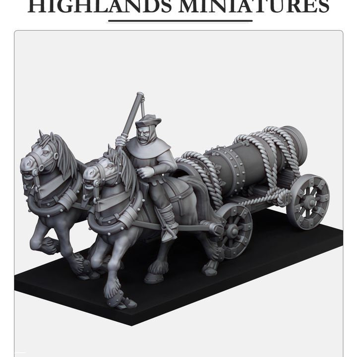 Gallia Border Prince Bombard | Gallia Army Collection | Highland Miniatures