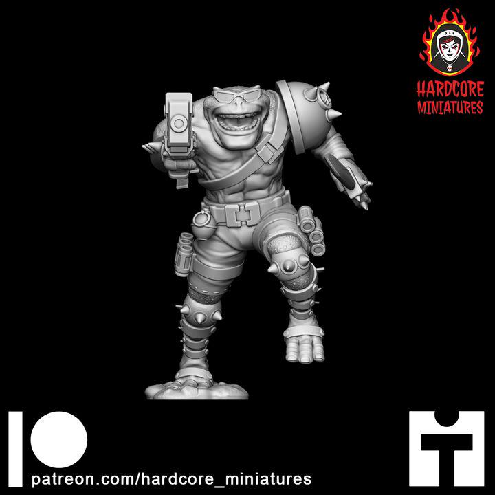 Alien Fighter Trio | Zitz, Rash & Pimple | Sci-Fi Wargaming Miniatures | Hardcore Miniatures