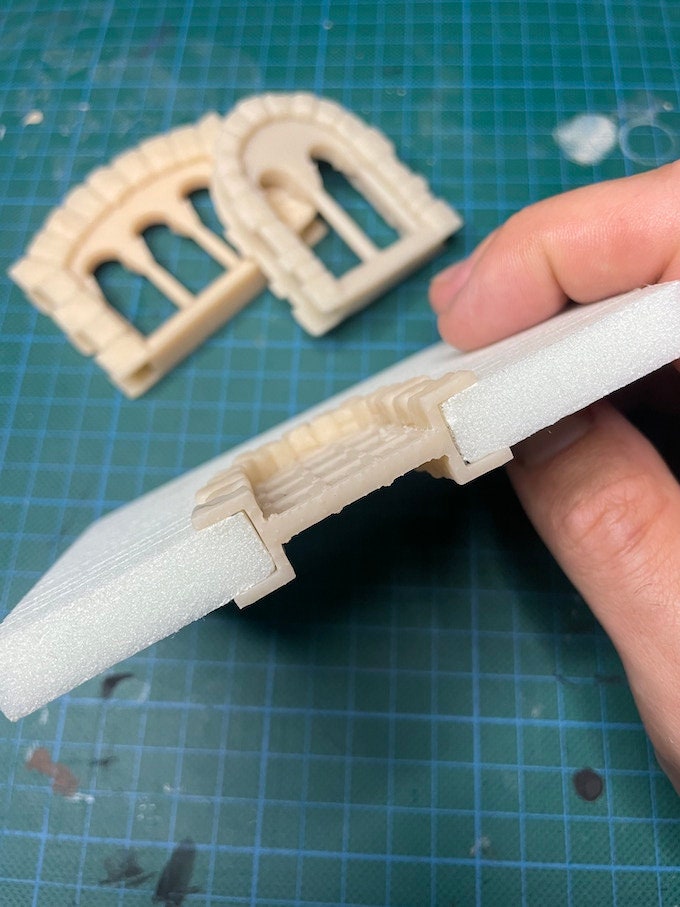 XPS Foam Terrain Crafting Kit: 28mm Wargame Architecture
