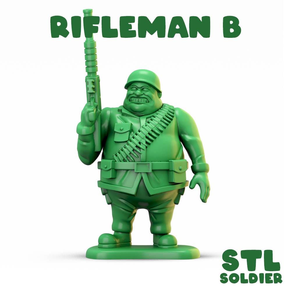 Wargaming Soldiers Easy Build Comic Alternatives FAT Army