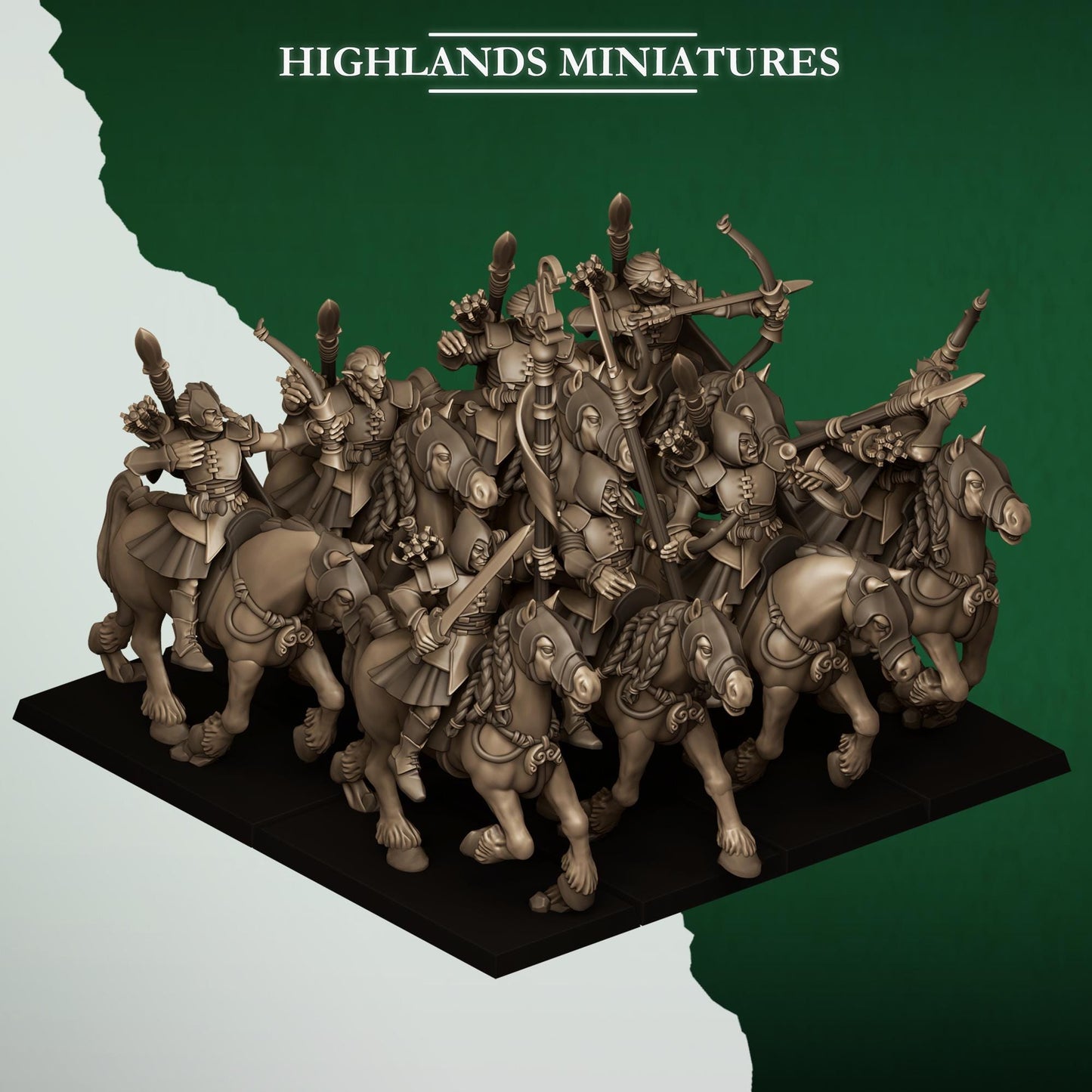 Feral Elves Mounted Archers