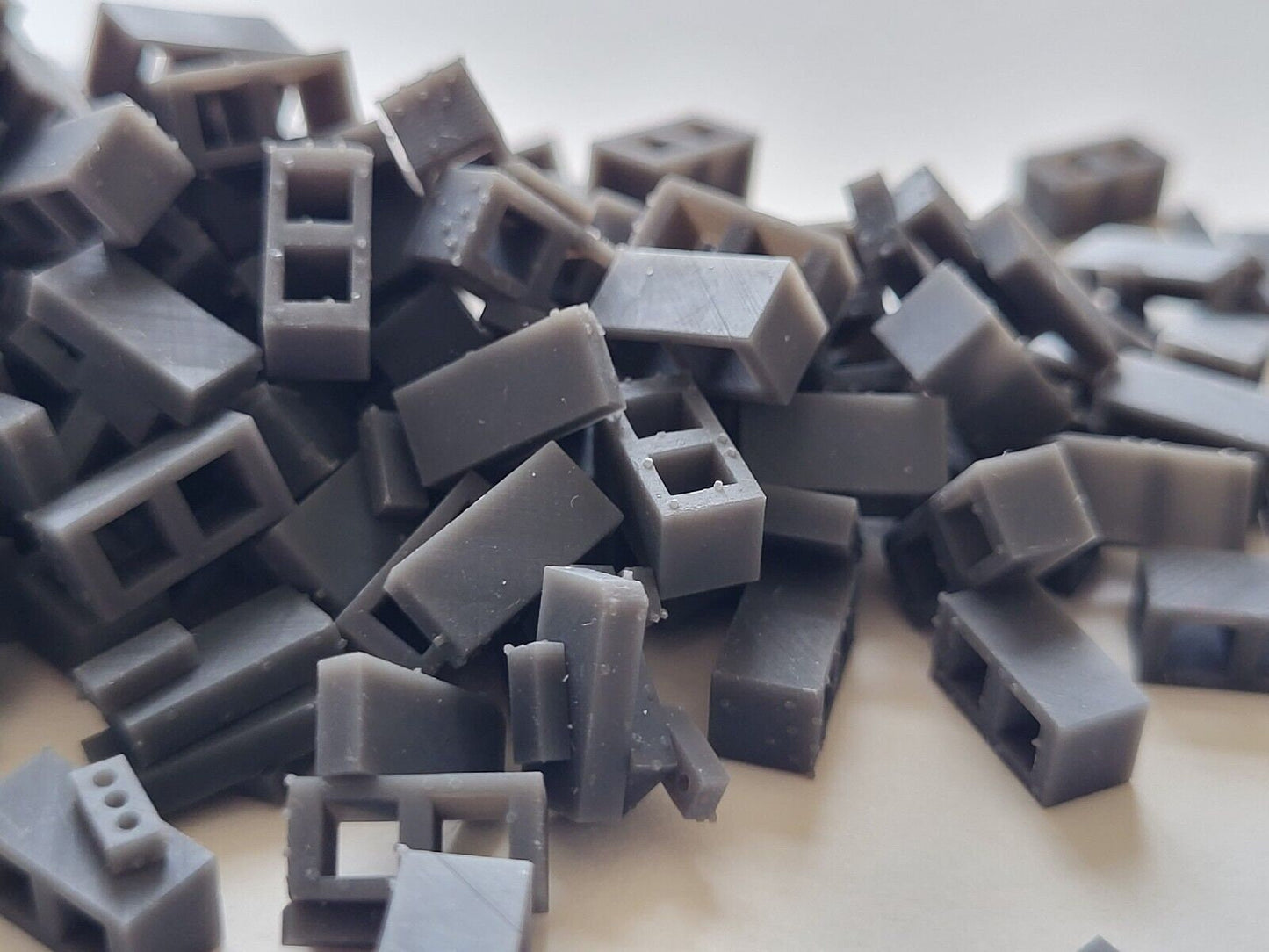 400 x 1/56 Scale Bricks & Blocks | Scatter Terrain & Rubble | 28mm Wargaming Scenery | MTG Terrain & Scenery