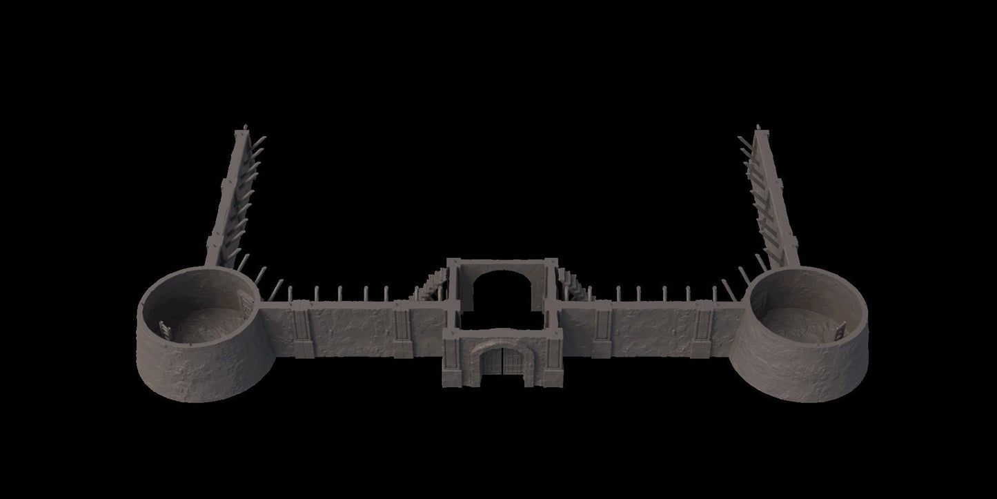 Modular Desert Arab Fort | North African & Middle Eastern Wargaming Terrain | MTG Terrain & Scenery