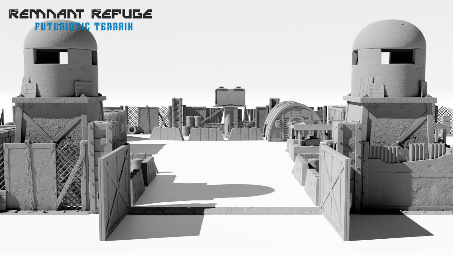 Remnant Refuge | Sci-Fi & Post-Apocalypse Wasteland Terrain | MTG Terrain & Scenery