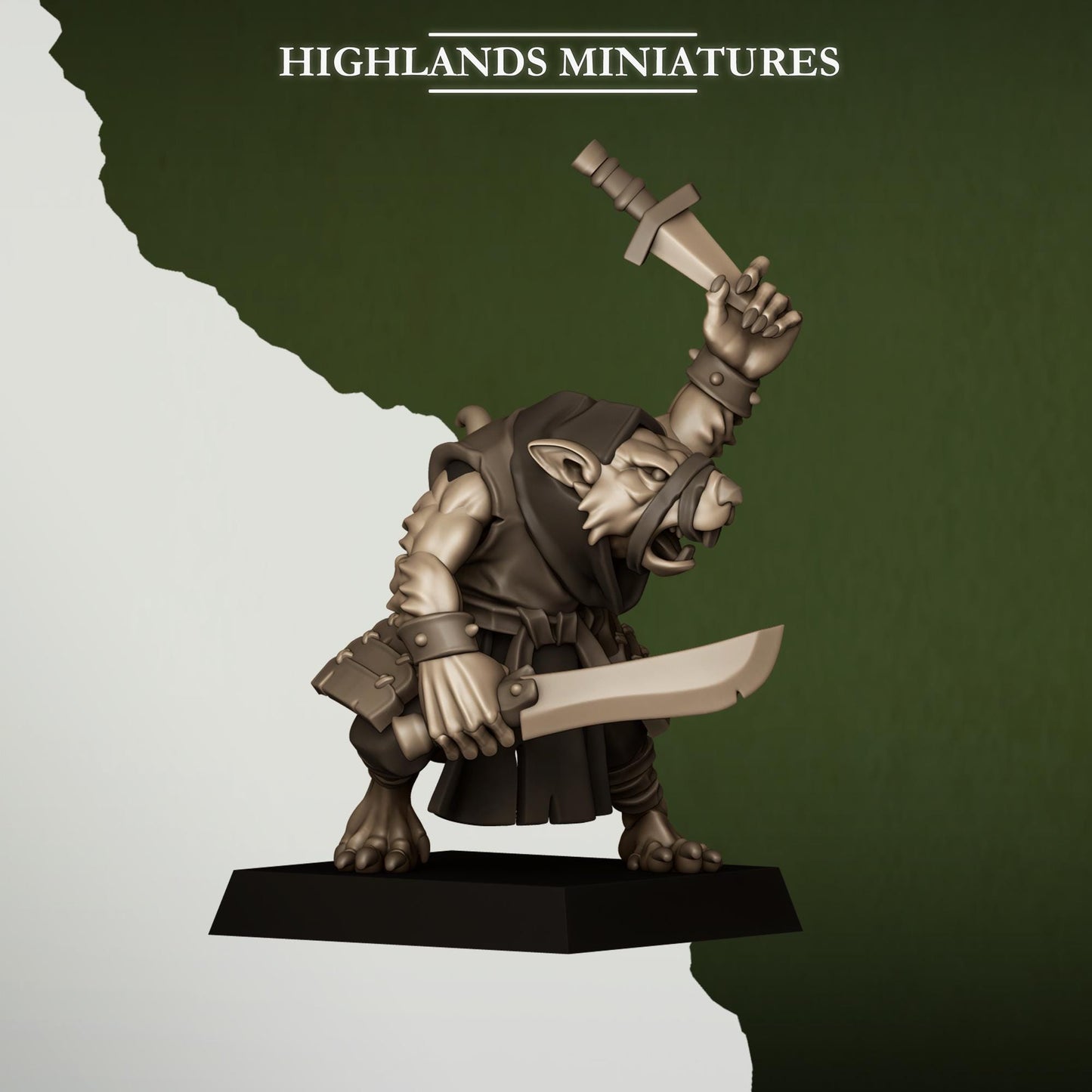 Sewer Rats Vermin Thugs | Sewer Rats Army Collection | Highland Miniatures