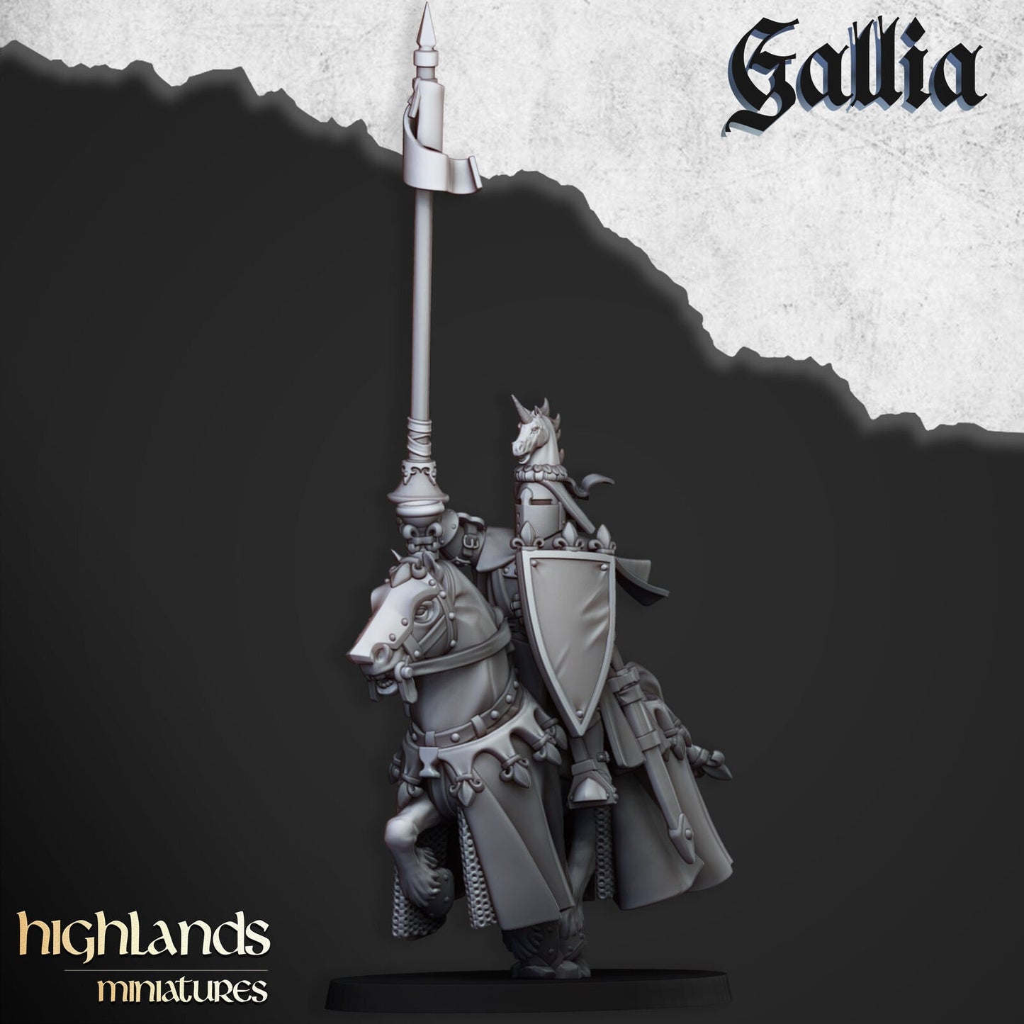 Royal Knights of Gallia | Gallia Army Collection | Highland Miniatures