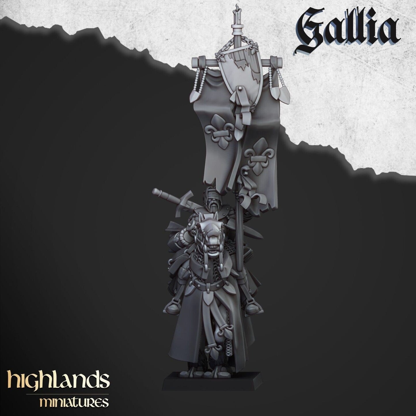 Gallia Questing Knights | Gallia Army Collection | Highland Miniatures