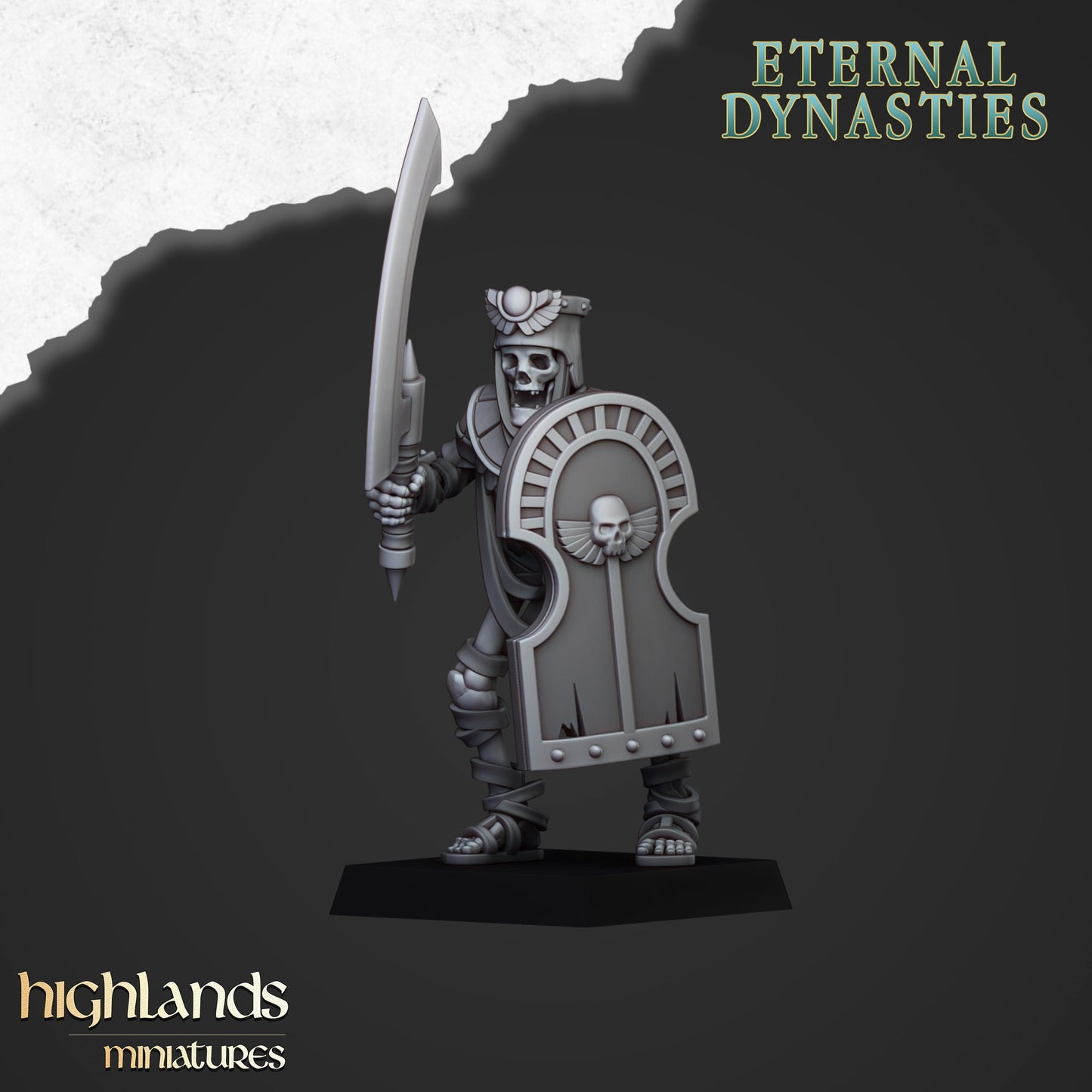 Eternal Dynasties Ancient Guard Warriors | Eternal Dynasties Army Collection | Highland Miniatures