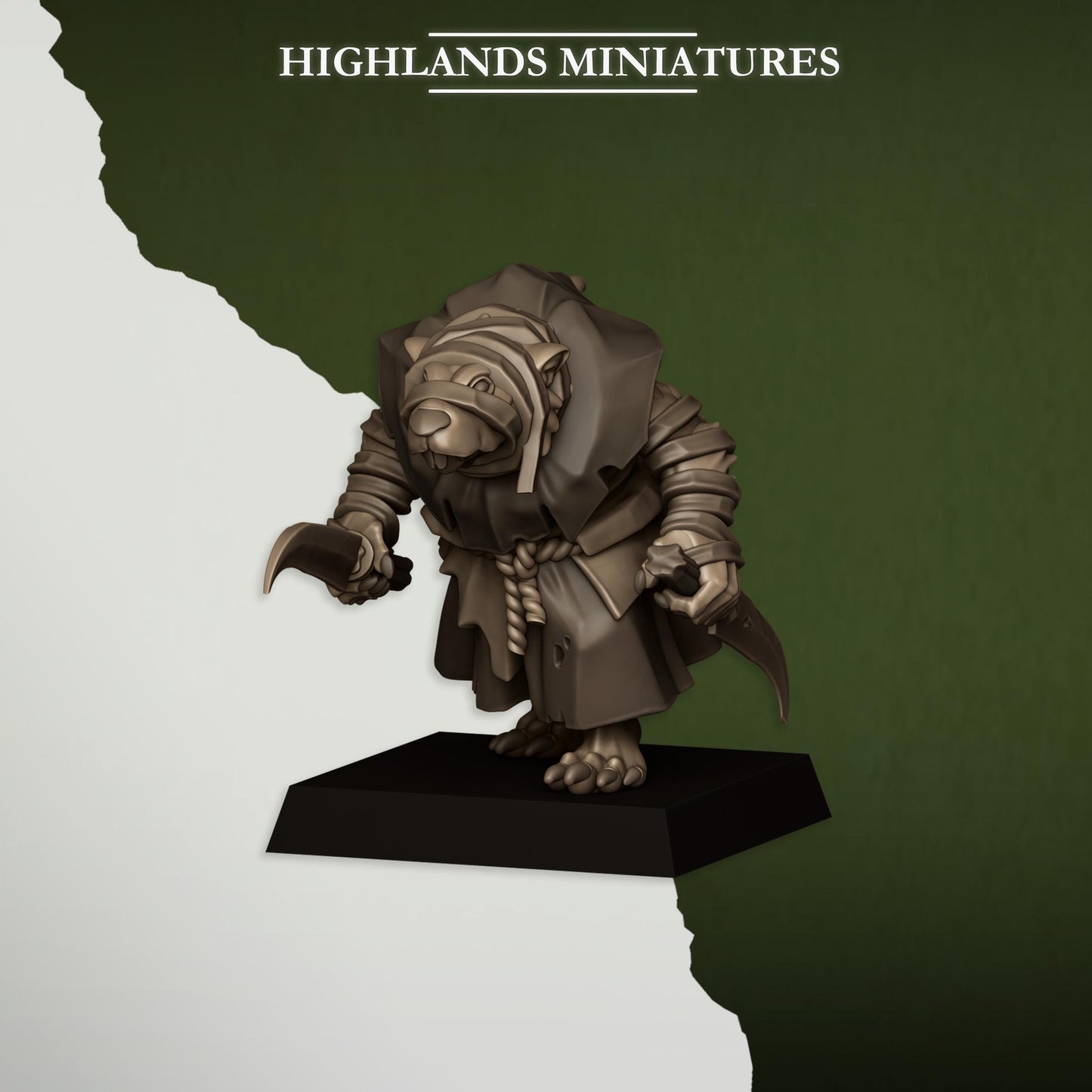 Sewer Rats Vermin Acolytes Regiment | Sewer Rats Army Collection | Highland Miniatures