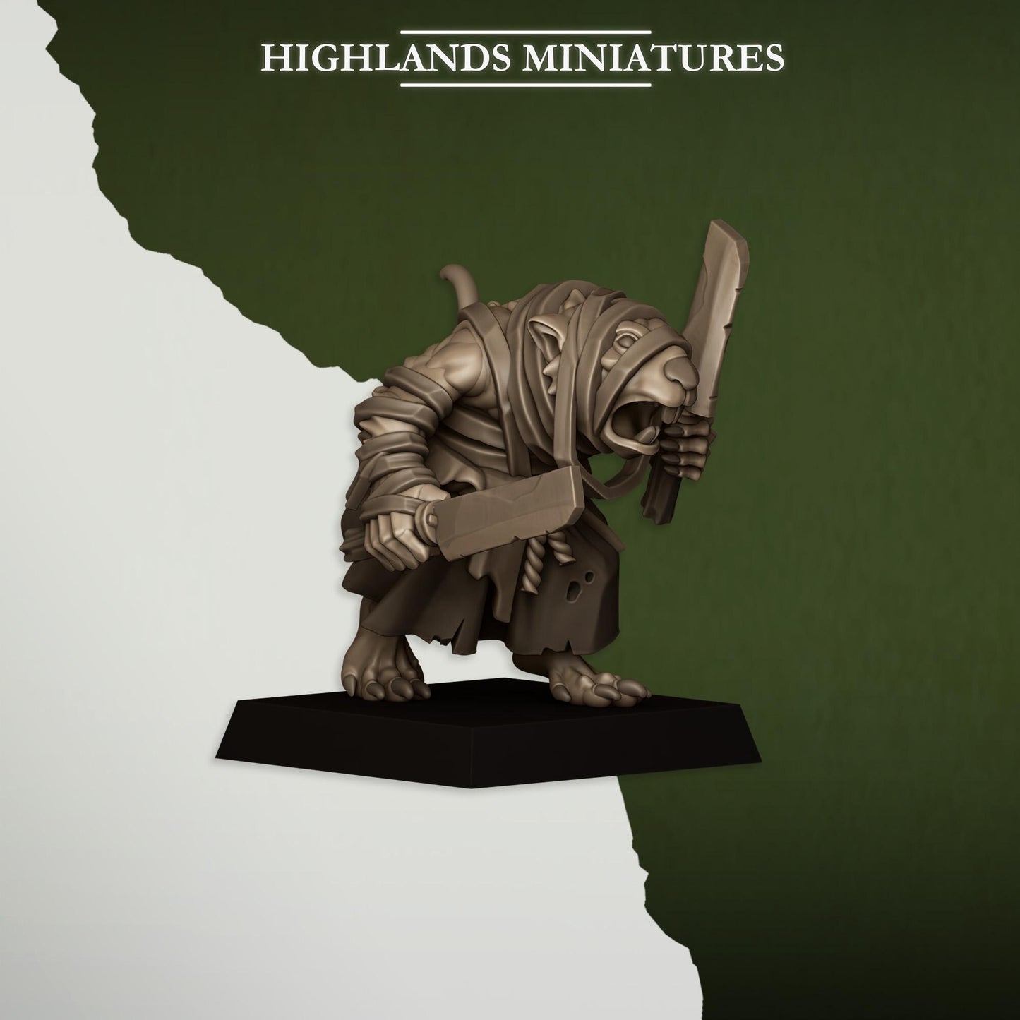 Sewer Rats Vermin Acolytes Regiment | Sewer Rats Army Collection | Highland Miniatures