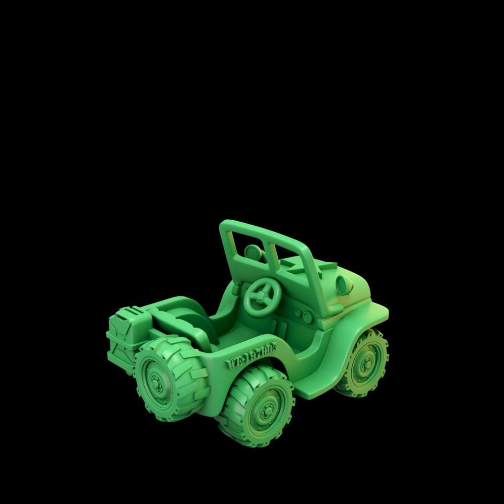 Wargaming Soldiers Easy Build Comic Alternatives FAT Army - Vehicles