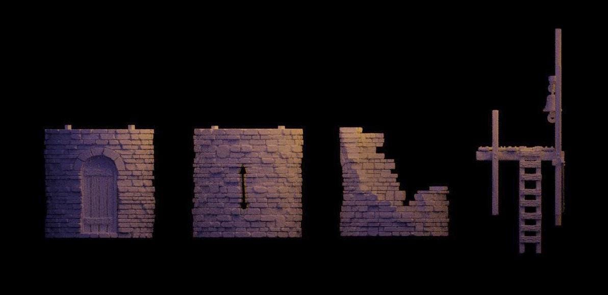 Bandit Lookout Fantasy Tower | Modular Wargaming Terrain Scenery | MTG Terrain & Scenery