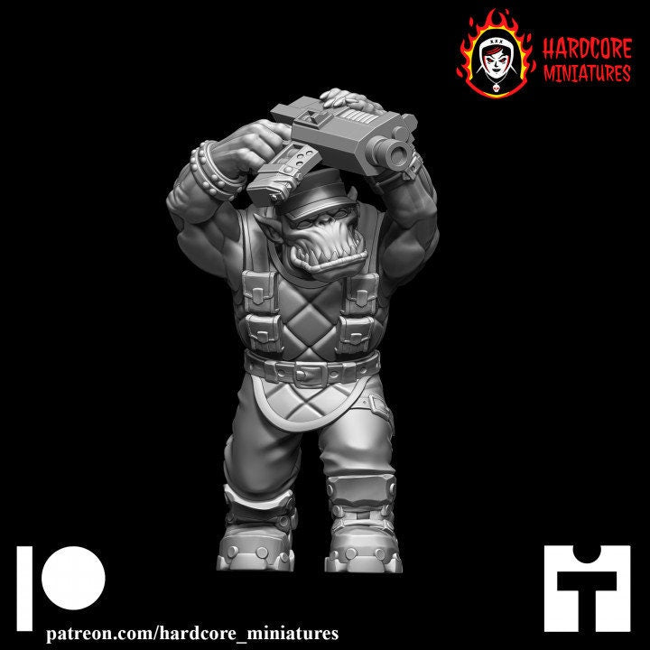 Modular Space Orks | Build-Your-Own Greenskin Warband | Hardcore Miniatures