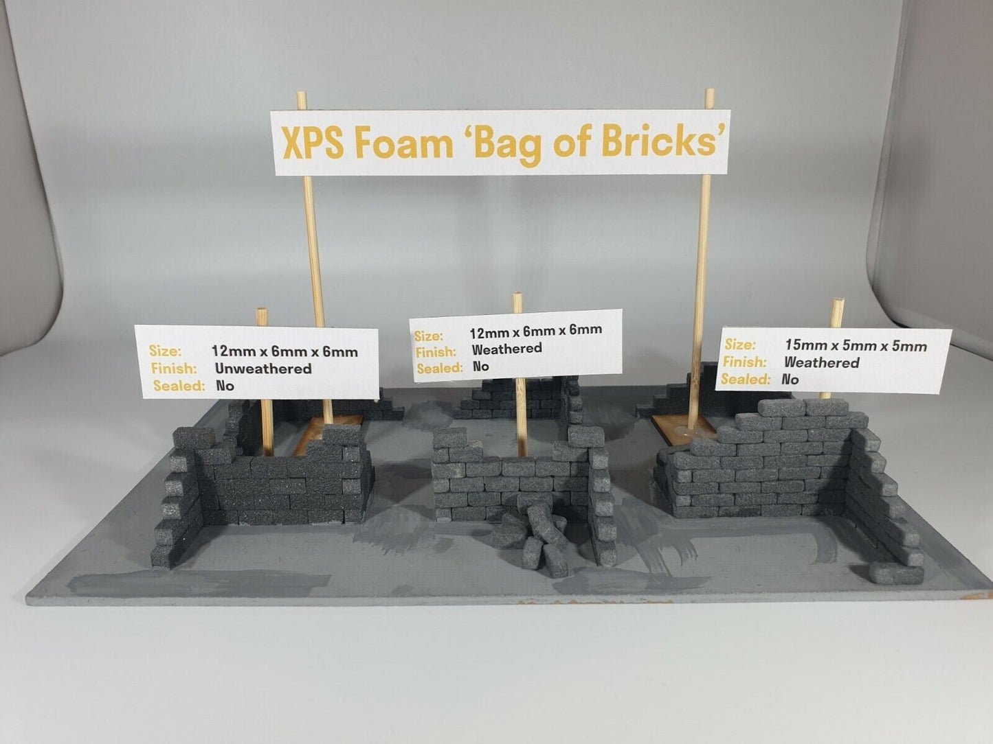 XPS Foam Bricks | Wargaming & Terrain Building Bricks | MTG Terrain & Scenery