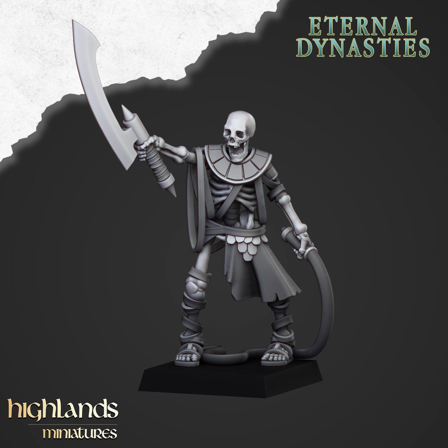 Eternal Dynasties Ancient Skeleton Stone Thrower