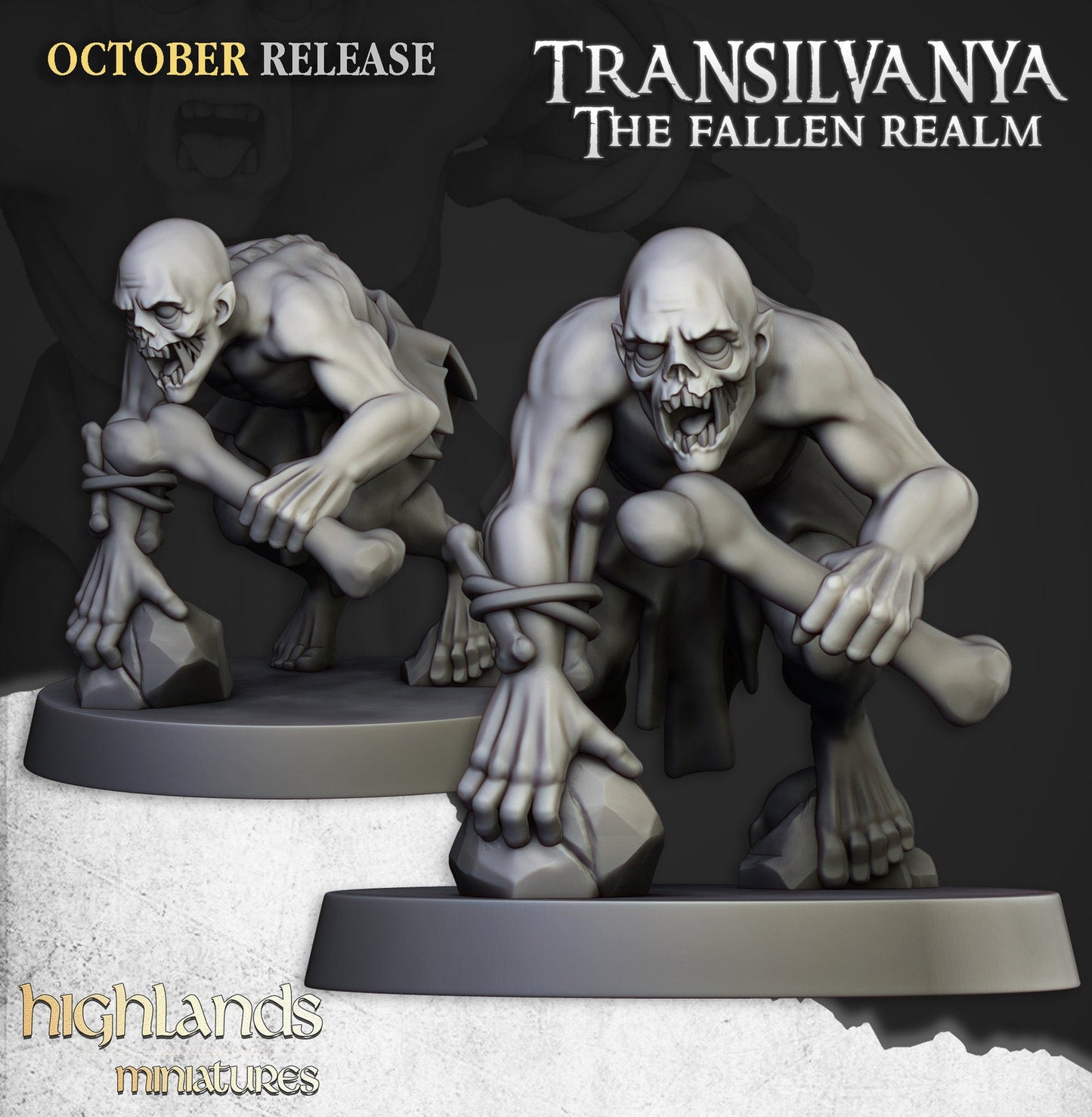 Transilvanya Ghouls | Transilvanya Army Collection | Highland Miniatures