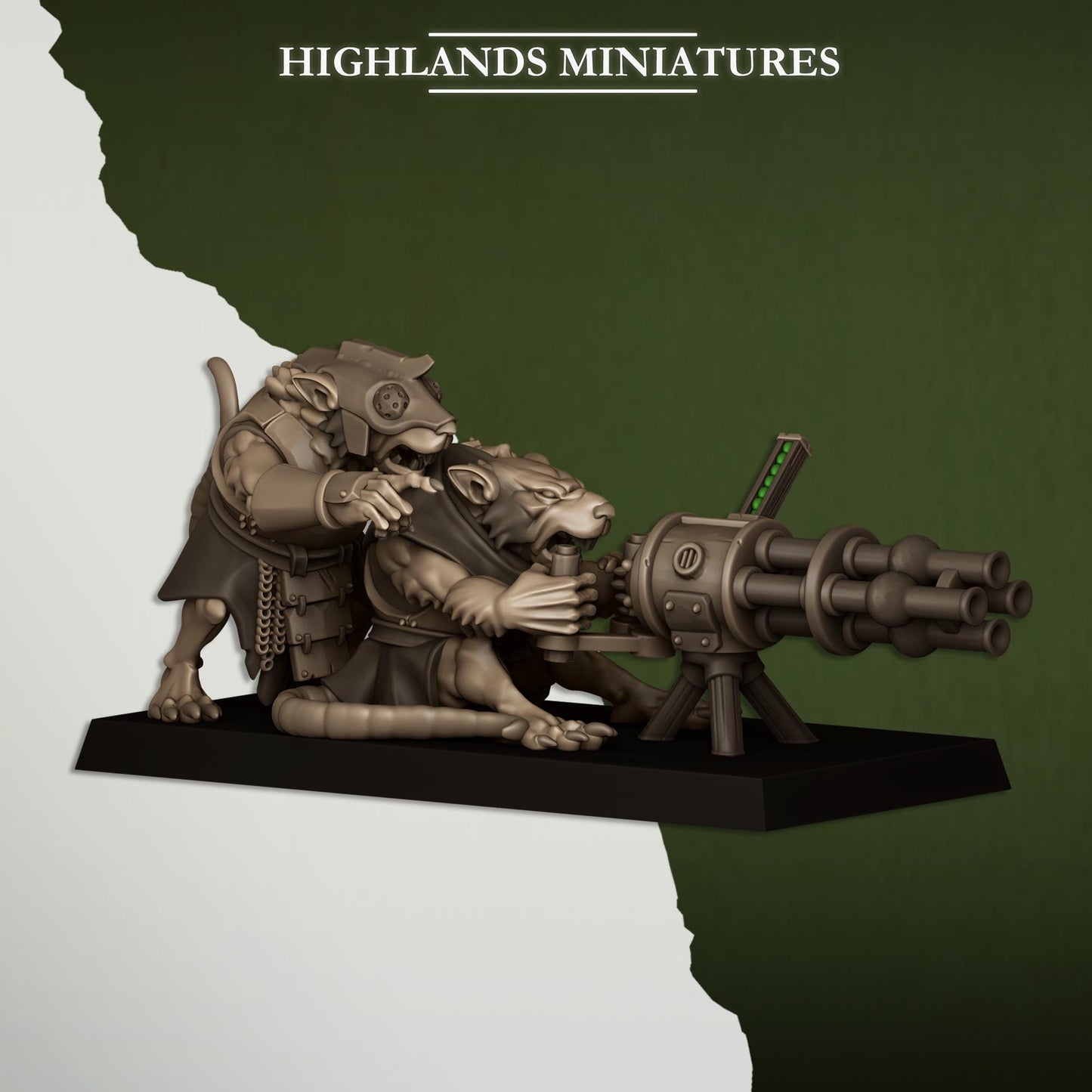 Sewer Rats Heavy Weapons Teams | Sewer Rats Army Collection | Highland Miniatures