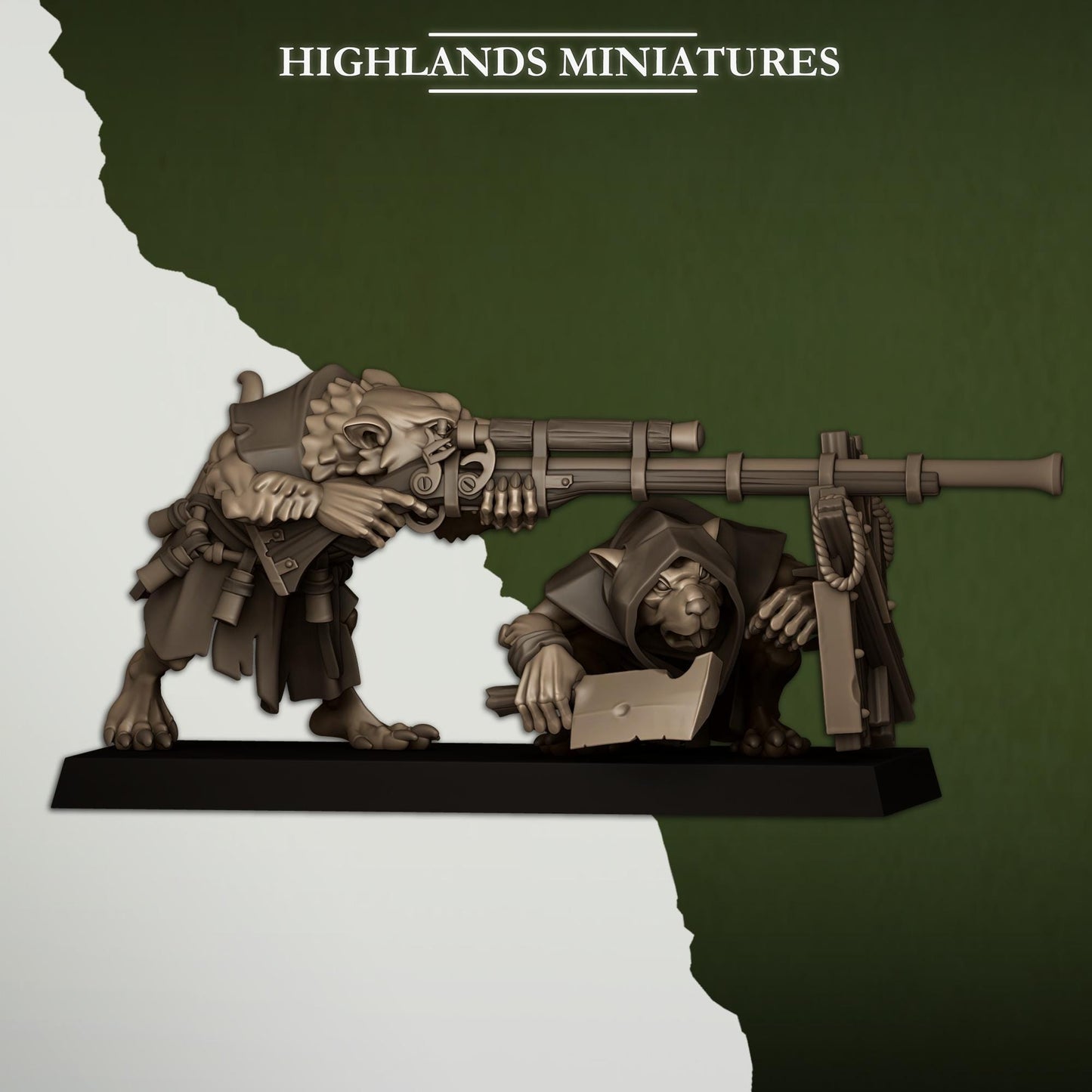 Sewer Rats Vermin Snipers | Sewer Rats Army Collection | Highland Miniatures