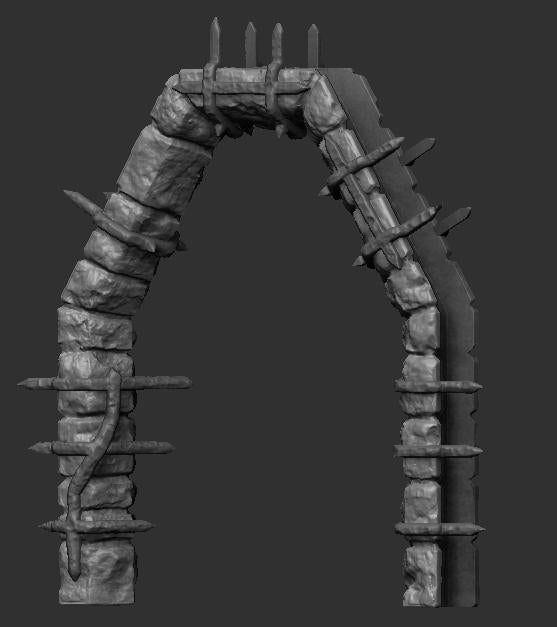 Slice & Slot Desolate Dungeons - Arches and Doors