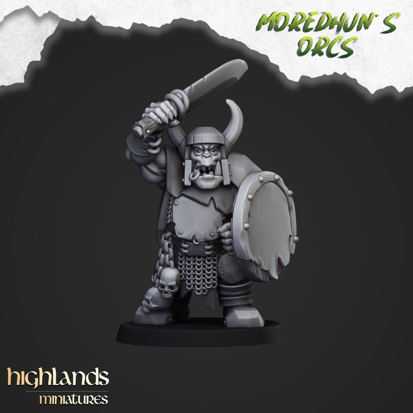 Moredhun's Orc Spear Warriors – Orc & Goblin Infantry Regiment