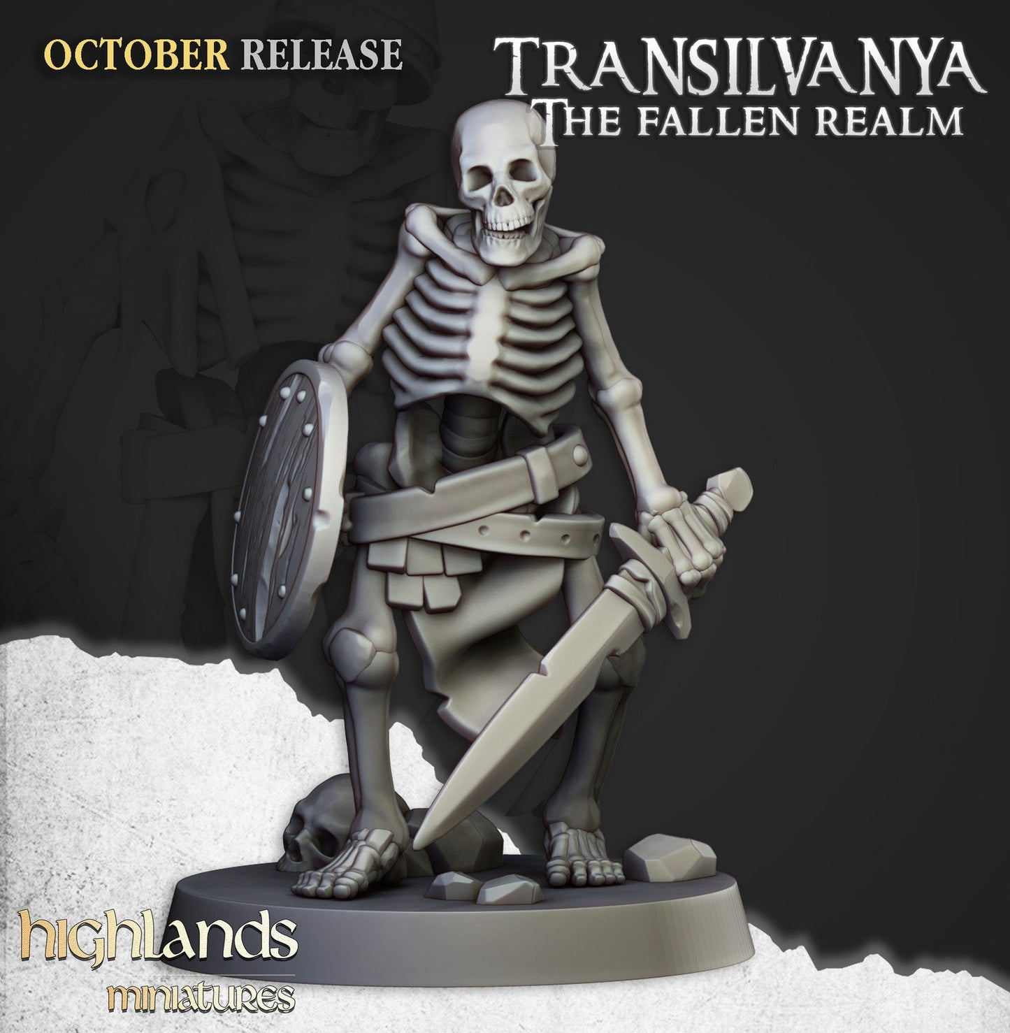 Transilvanya Skeleton Warriors | Transilvanya Army Collection | Highland Miniatures