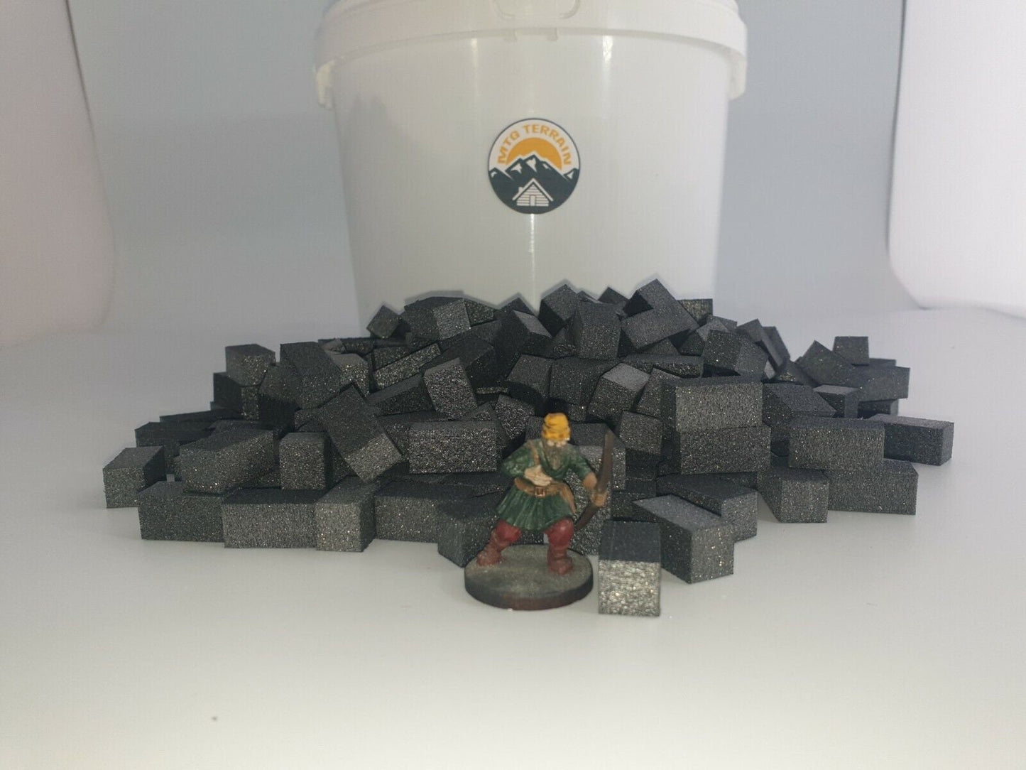 XPS Foam Bricks | Bulk Terrain Building Bricks for Wargaming | MTG Terrain & Scenery