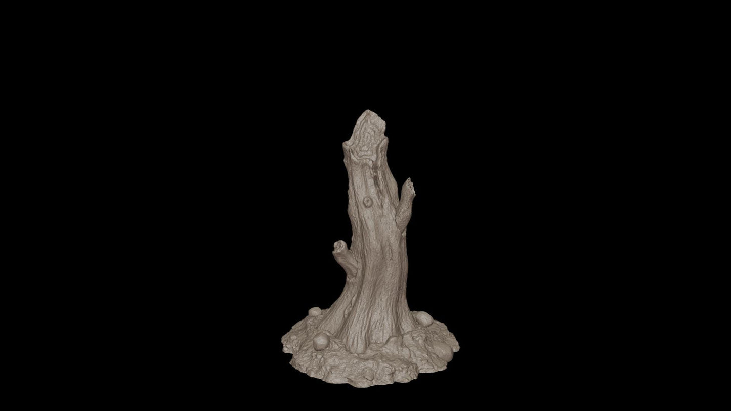 Dead Tree Stumps - Pack of 6 - Scatter Terrain for Wargaming