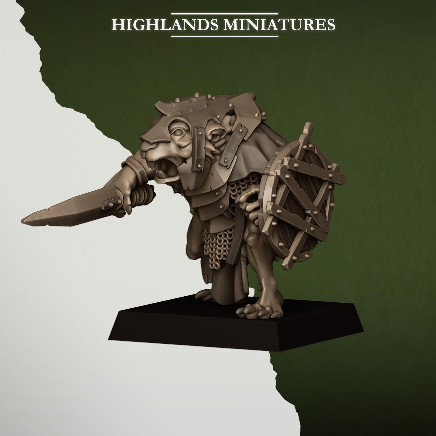 Sewer Rats Regiment | Sewer Rats Army Collection | Highland Miniatures