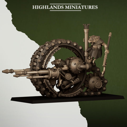 Sewer Rats Vermin Wheeled Engine | Sewer Rats Army Collection | Highland Miniatures