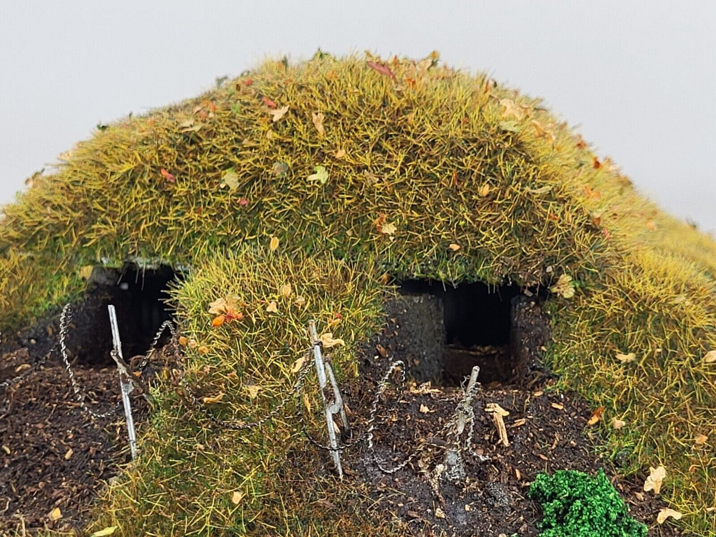 Hills with Fortifications for Modern & Sci-fi Wargaming