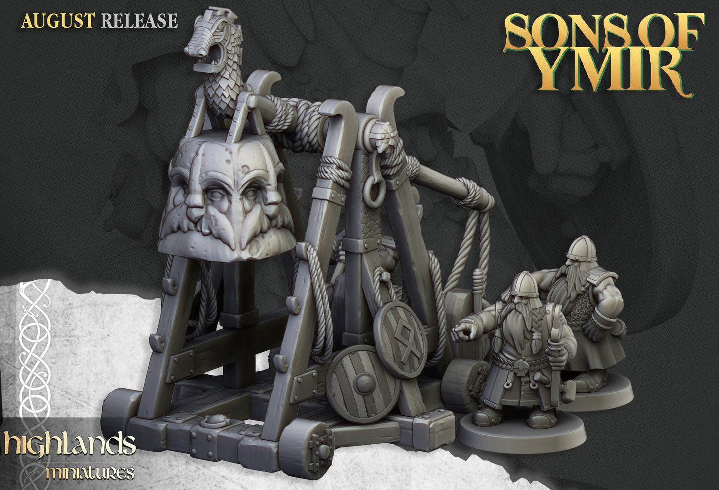 Dwarf Siege Engines | Sons of Ymir | Highland Miniatures