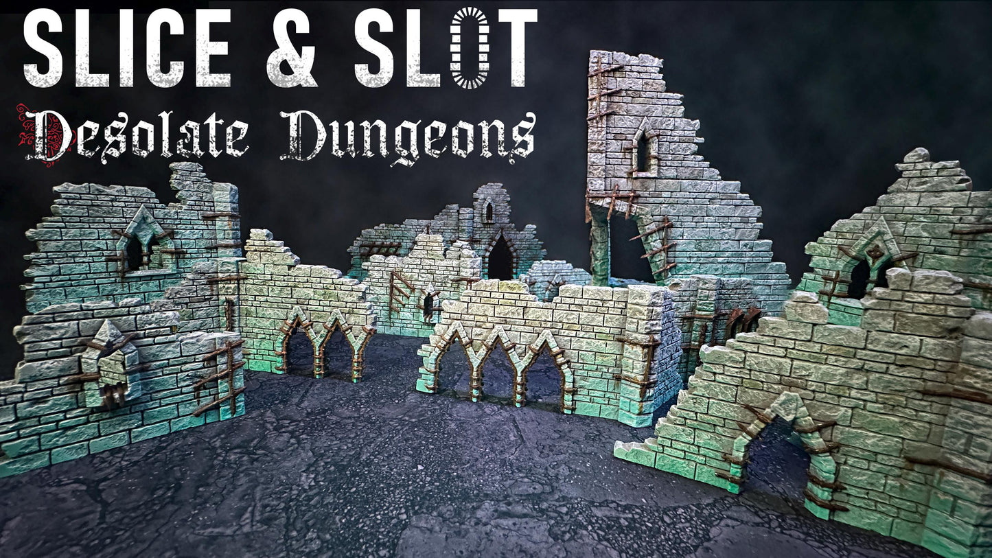 Slice & Slot Desolate Dungeons - Decorative Bits