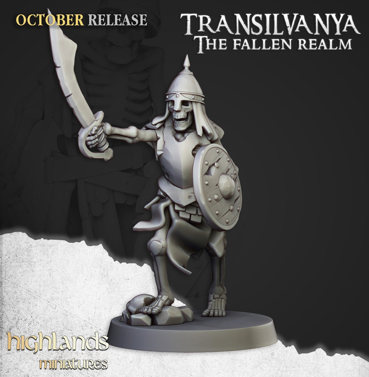 Transilvanya Skeleton Warriors | Transilvanya Army Collection | Highland Miniatures