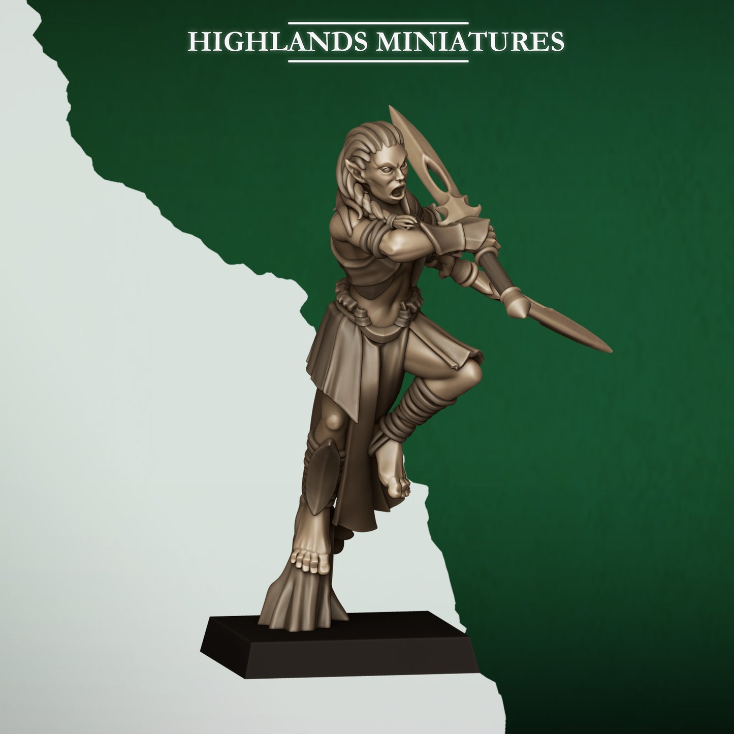 Feral Elves Bladesingers | Feral Elves Army Collection | Highland Miniatures