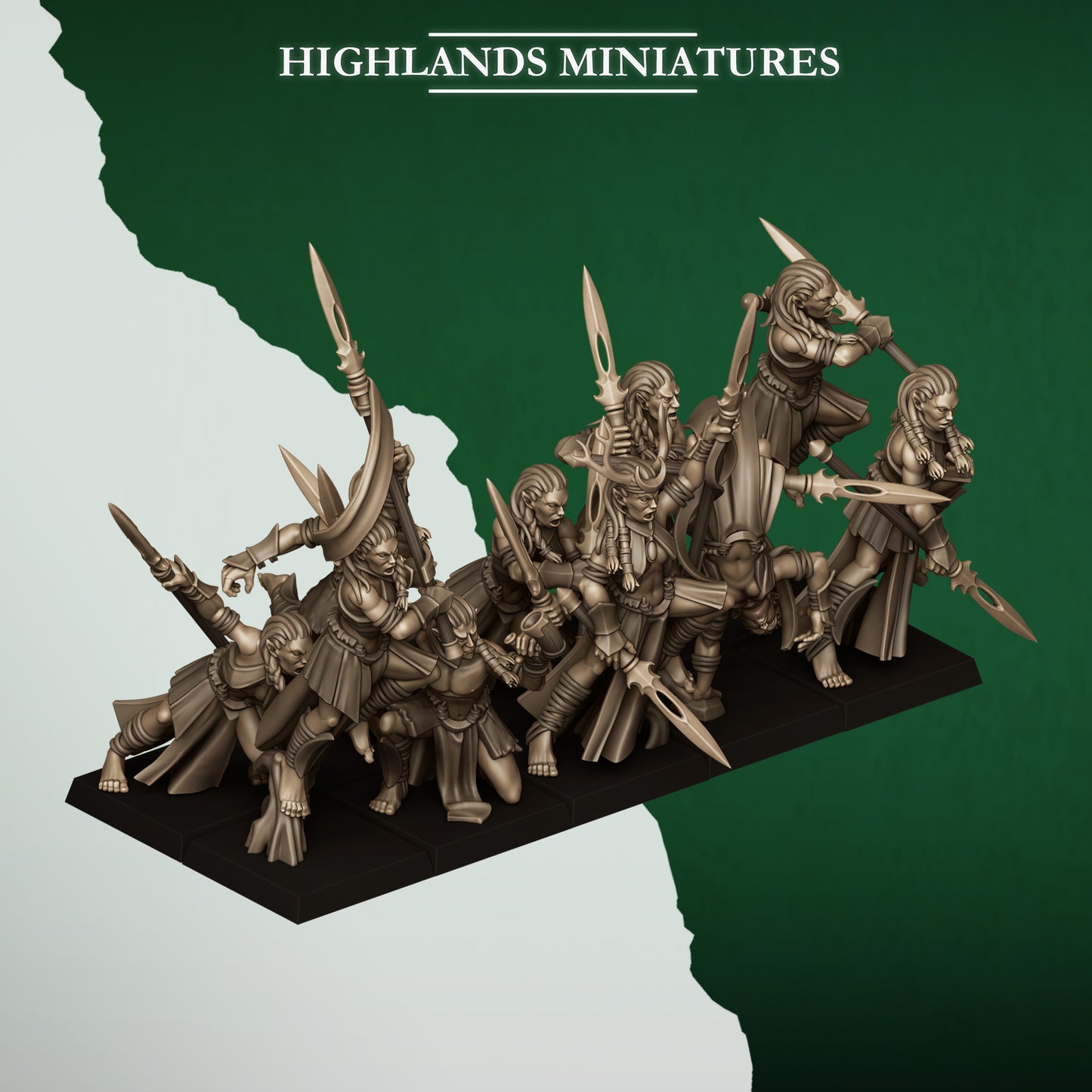 Feral Elves Bladesingers | Feral Elves Army Collection | Highland Miniatures