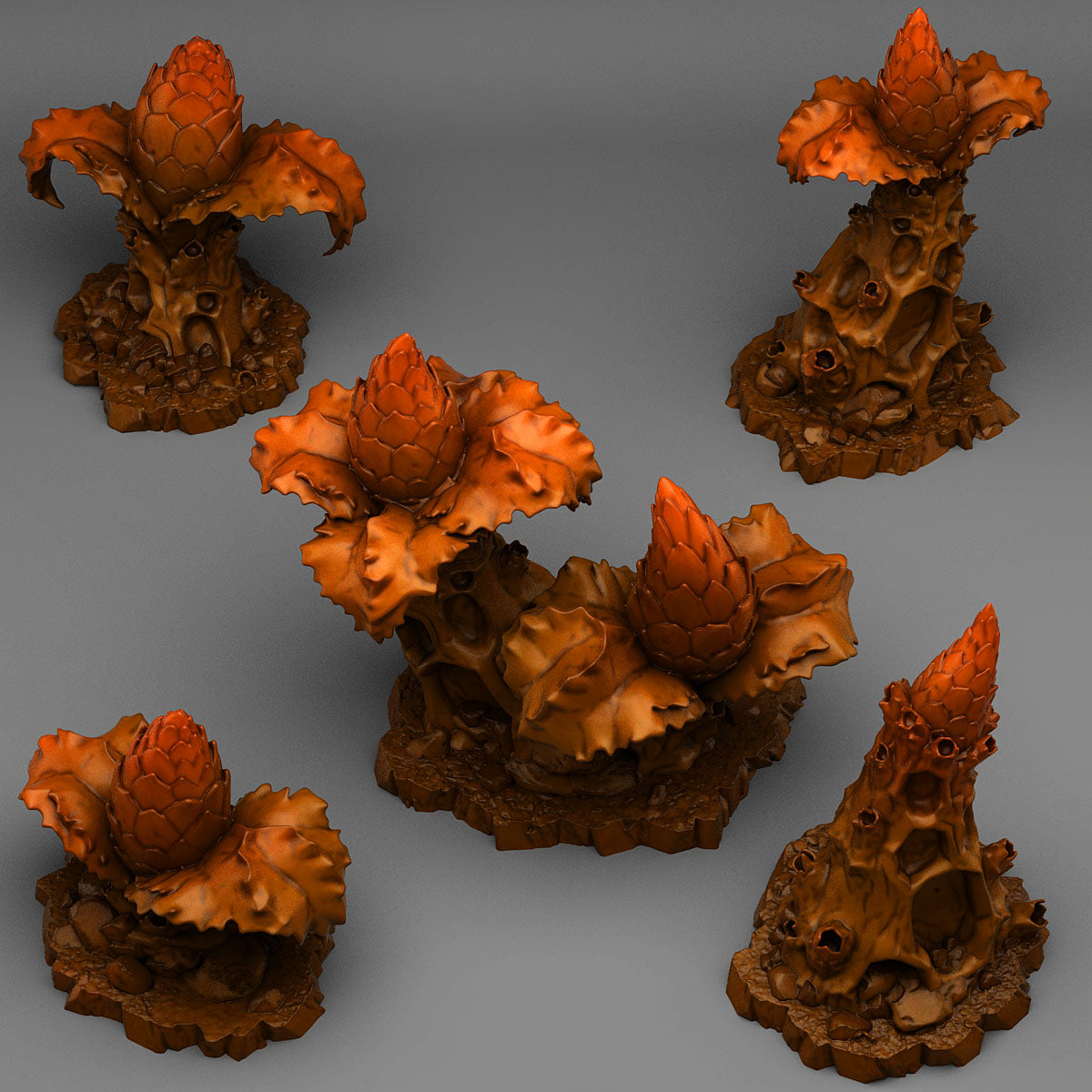 Coven Plants Scatter Terrain | Fantastic Plants & Rocks | MTG Terrain & Scenery