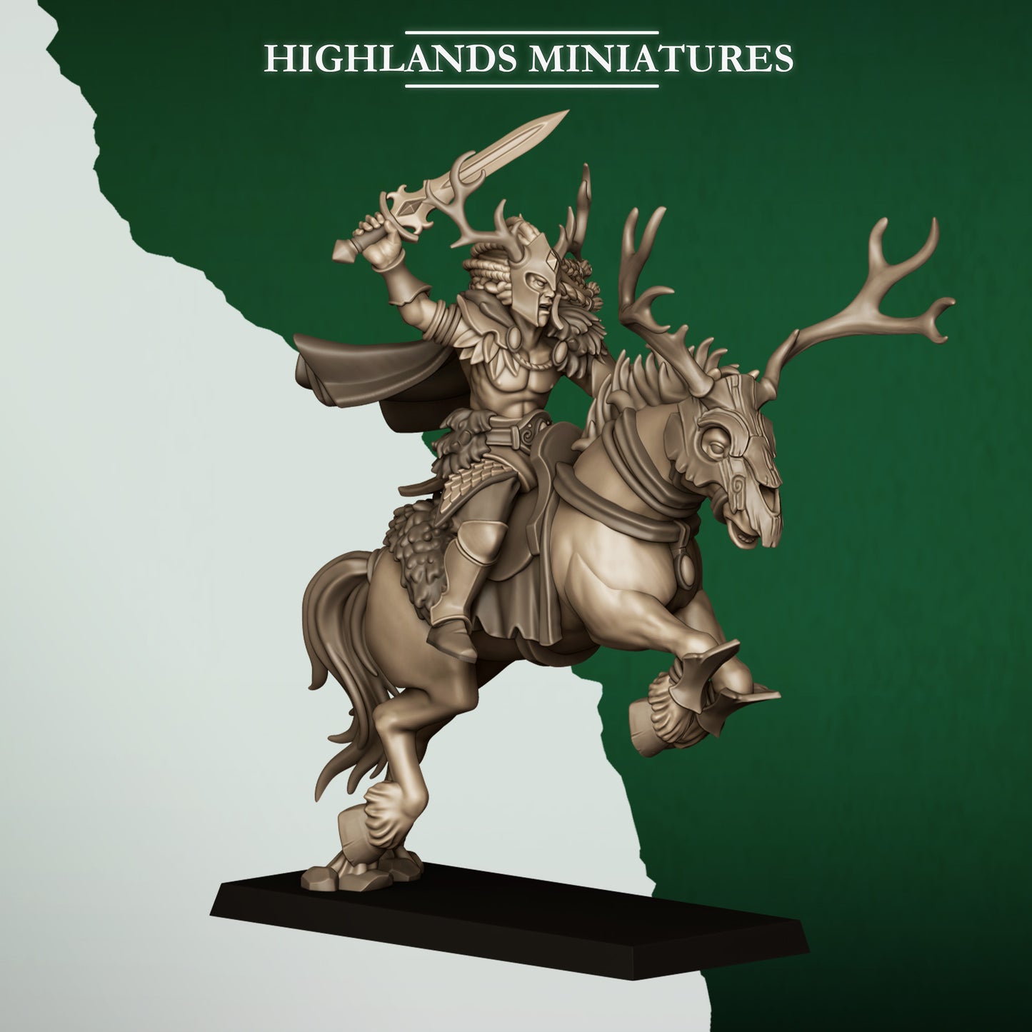 Feral Elves Forest Riders | Feral Elves Army Collection | Highland Miniatures