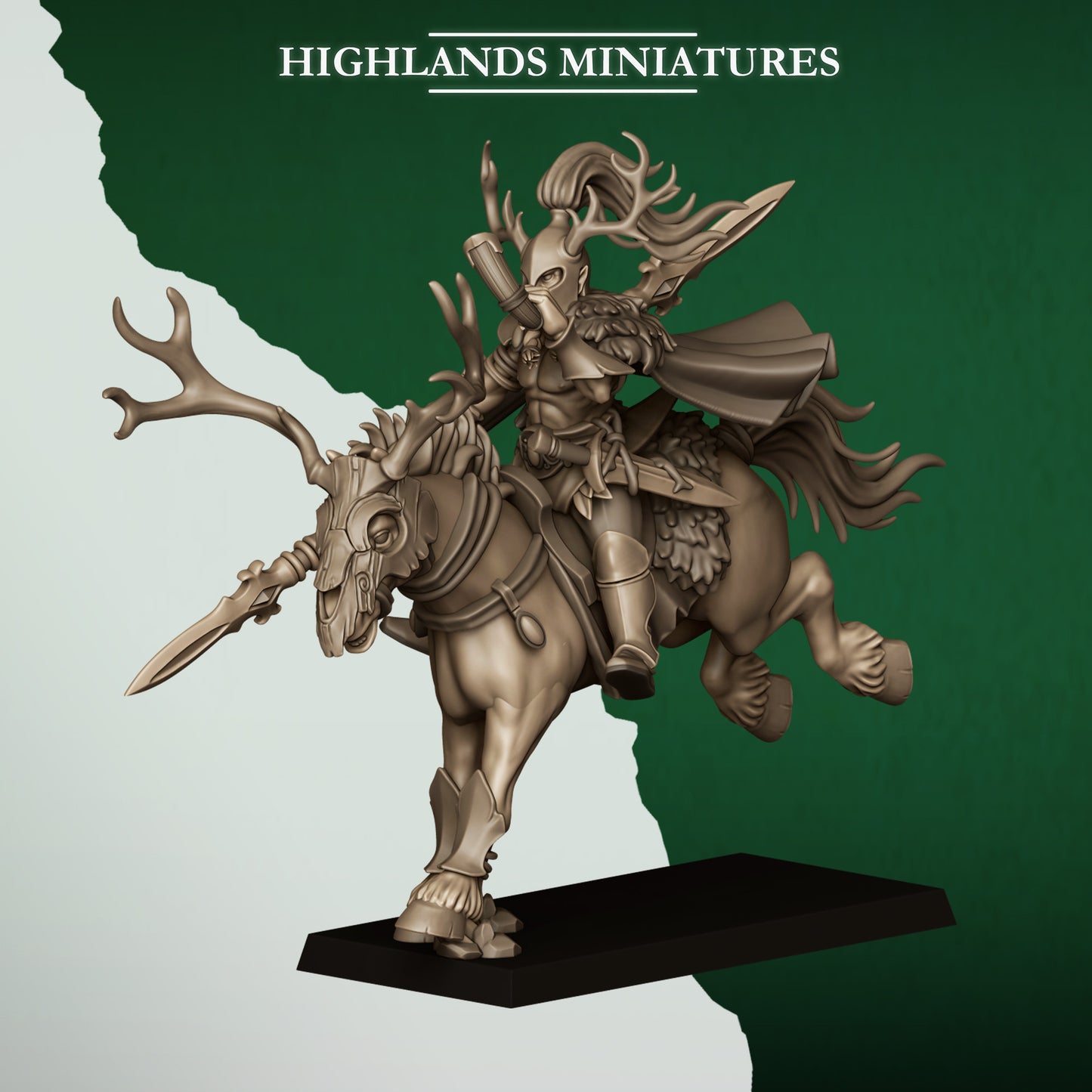 Feral Elves Forest Riders | Feral Elves Army Collection | Highland Miniatures