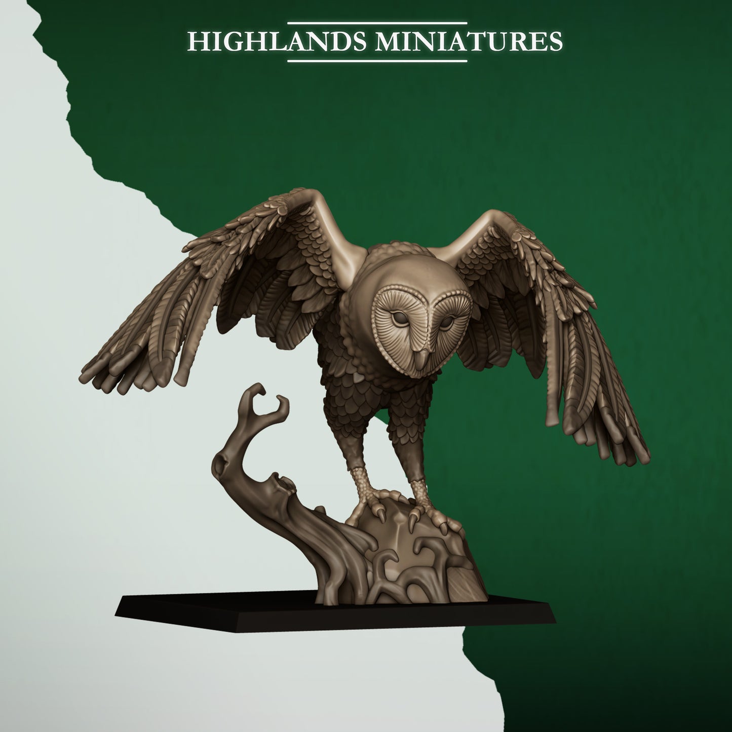 Feral Elves Great Owls | Feral Elves Army Collection | Highland Miniatures
